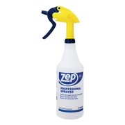 Zep Professional Spray Bottle, 32 oz, Blue/Gold/Clear, PK36 PK HDPRO36